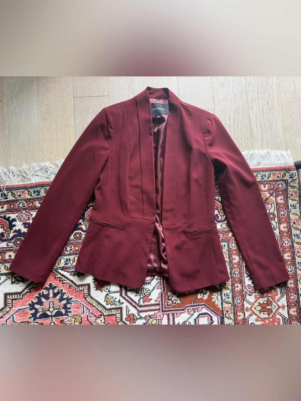 Banana Republic Women's Deep Wine / Burgundy Blazer
